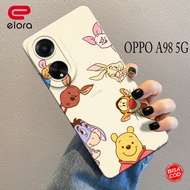 Case Latest Oppo A98 5Ghp - Elora - Vivo OPPO A98 5G Casing - Cartoon Fashion Case - Kesing hp - Sof