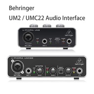 【New】Original Behringer U-Phoria UM2 / UMC22 / UMC202HD / UMC204HD / UMC 404HD USB Audio Interfac