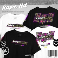 Kape Racer T-Shirt 2 Stroke 4 Stroke T-Shirt Word T-Shirt Men's and Women's T-Shirt