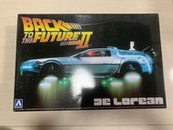 AOSHIMA Back to the Future 回到未來車模型1:24
