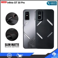 Slim Matte Premium Black Case Infinix GT 30 Pro GT 20 Pro GT 10 Pro Note 40 4G Note 40 Pro Infinix H