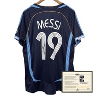 world cup jersey manchester united jersey 2006 AFA Messi messi retro mencetak jersi tandatangan soce