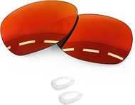 Forobb Polarized Replacement Lenses & Nosepieces for Oakley Caveat OO4054 Sunglasses