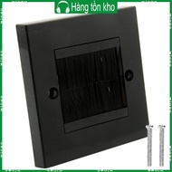 WIN Dustproof Brush Wall Plate Cover Brush Wall Socket for Standard 86 Socket