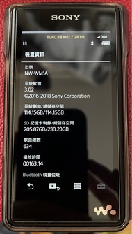Sony NW-WM1A 黑磚一代