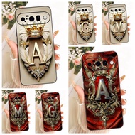 For Google Pixel 10 Casing GK2MP GLBW0 GL066 Fashion A Z Name Letters Soft Black Silicone TPU Phone 