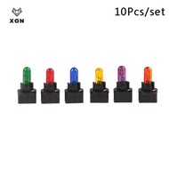 [XON] 10PCS T5.5 Led Bulb W1.2WCar Interior Lights Dashboard Heating Indicator Wedge Auto Instrument