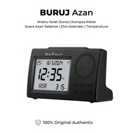 [ORIGINAL] BURUJ Azan Jam Azan Digital Jam Waktu Solat Jam Meja Suara Azan Sebenar