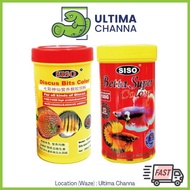 Siso Betta Super Color/ Discus Bits Color 250ml fish food for Betta fish ikan laga guppy tetra danio