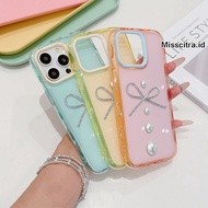 GC272 MOTIF PATTERN RIBBON WHITE 2 IN 1 COLORS MACARON COMPATIBLE FOR OPPO RENO 4F 5 6 7 10 11F 12 1