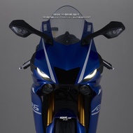 Yamaha R6 Motorcycle Headlight Decorative Line Sticker Waterproof Reflective Block Scratch Sticker