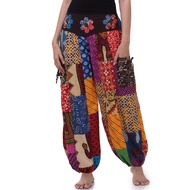 กางเกงขาจั๊ม กางเกงแขก กางเกงโบโฮ กางเกงโบฮีเมียน Patchwork Harem & Genie Pants