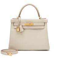 Hermès Beton Retourne Togo Kelly 28 Gold Hardware, 2024