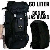 60L Waterproof Men's Mountain Backpack Wanita