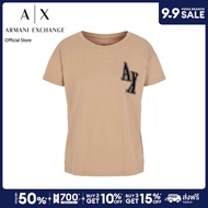 AX Armani Exchange  เสื้อยืดผู้หญิง รุ่น AX 6RYT38 YJ7VZ0748 - สีเบจ