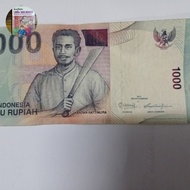 Uang Kertas 1000 rupiah kapitan Pattimura emisi tahun 2011