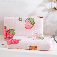 Abraca Dabra Pillowcase 2pcs/set Korean Style Washed Cotton Pillow Case Pillowcase for latex pillows Super Cute Pillowcase 48x74cm Pillow Cover