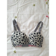 Si bra size 65/70 A smooth leopard skin
