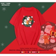 KATUN SANTA SNOWMAN CHRISTMAS T-SHIRT SANTA XMAS SNOWMAN CHRISTMAS EDITION COTTON T-SHIRT