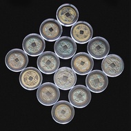 Ancient coin xiaoping coin coin coin box coin North dynasty song coin inside round box coin protecti