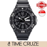 [Time Cruze] Casio MRW-210H Large Analog Quartz Black Dial Men Watch MRW-210H-1AV MRW-210H-1A MRW-21