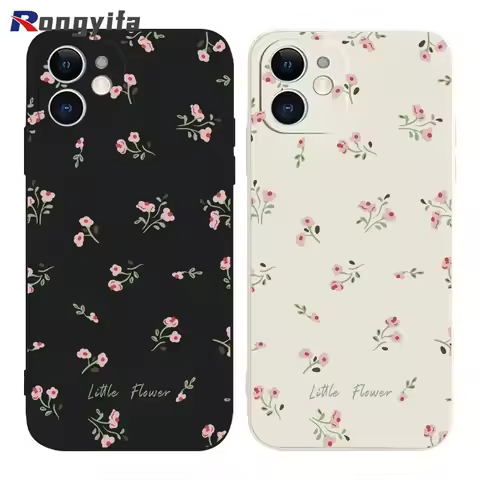 For Huawei Nova Y91 Y90 Y73 Y72 Y71 Y70 Plus Y61 Y60 5G 4G Phone Case Korean Style Small Floral Fash