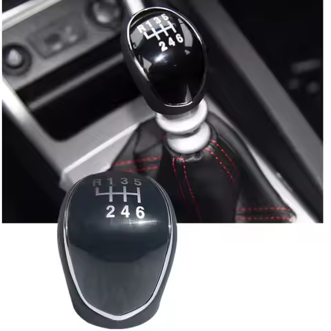 Leather Gear Shift Knob Lever 6-Speed For JAC Refine S3 S5 S7 T6 T8 Handball Gear Lever Gear Lever M