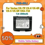FNB-80Li FNB-58Li 1500mAh Walkie Talkie Battery for Yaesu/for Vertex VX-7R VX-6 VX-6R VX-5 VX-5R VXA