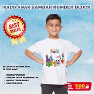Number Blocks Character Kids T-Shirt Top Number Blocks T-Shirt/