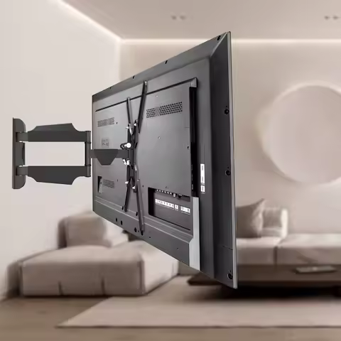 Swivel Articulating Tilt TV Wall Mount for 32-55 Inch TVs Wall Mount Bracket VESA 400x400mm Up to 44