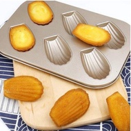 Madeleine Mould Cake Pan / 6 hole Non-Stick