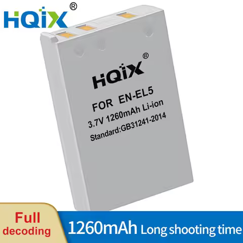 HQIX for Nikon COOLPIX P3 P4 P80 P90 P100 P500 P510 P520 P530 P5000 P5100 P6000 S10 3700 5200 5900 C