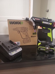 WORX 威克士 20V 無刷雙頭電鑽 WU177包1電1充