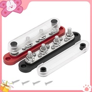 [New B]Car Terminal Block Bus Bar 48V 150A Power Distribution Block M8 Terminal Bus for Automotive B