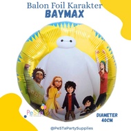 Baymax Round Foil Balloons/ Character Round Foil Balloons Baymax Foil/s Baymax Foil Balloons Baymax 