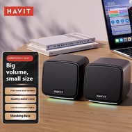 Hewitt A20 Wired Computer Speaker Home Desktop Desktop Light Emitting Small Speaker Laptop Wired Spe