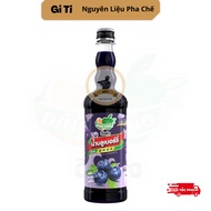 Ding Fong Blueberry Syrup/Syrup 760ml | Thai Syrup