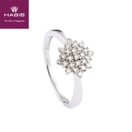 HABIB Diamond Ring in 375/9K White Gold 258570320