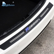 Carbon Fiber Car Rear Bumper Sticker for Volvo XC60 XC90 S60 S80 S40 V60 V40 S90