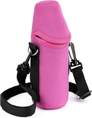 Linkidea Neoprene Water Bottle Sleeve for 16.9 Fl Oz Bottled Water, Compatible with Smartwater, Evia