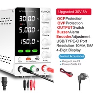 KUAIQU Digital DC Power Supply Adjustable 30V 5A 30V 10A 60V 5A การป้องกันการชาร์จ ป้องกันไฟฟ้าช็อต