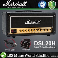 Marshall DSL20HR 20 Watt 2 Channel Tube Head Guitar Speaker Amplifier with Amp Effect (DSL20 HR)