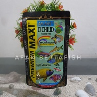 AKARI PREMIUM MAXI CICHLID TROPICAL 100GR 1MM FISH PELLET FEED/