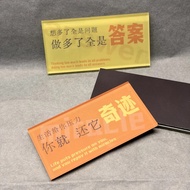 If You Do More, You Will Have Answers Creative Homemade Magnetic Acrylic Refrigerator Stickers Perip