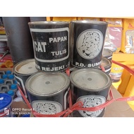 CAT PAPAN TULIS TRIPLEK BOARD merk PD SUMBER REJEKI X BINTANG HITAM DOFF 1KG