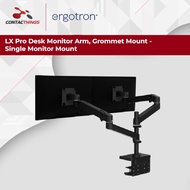 Ergotron LX Pro Dual Stacking Arm - Two Monitor Mount