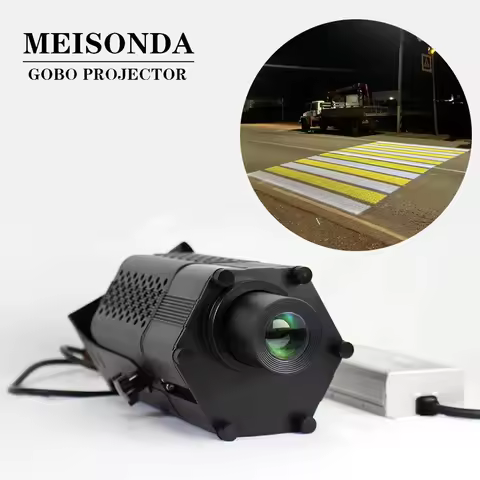 150W200W Led Ip65 Gobo Projector Light Outdoor Customized Logo Floor Projection Lamp Rotating CE Cer