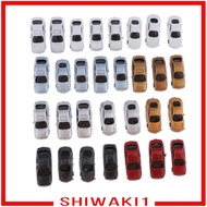 [Shiwaki1] 30pcs Miniature Car 1:200 Z Scale Streetscape Layout Railway Scenery DIY Train