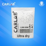 ผ้าเช็ดรถพรีเมี่ยม CARLAB ผ้าไมโครไฟเบอร์หนาพิเศษ ผ้าเช็ดรถ ซับน้ำดี ไม่เป็นรอย ไม่ทิ้งคราบ คุณภาพดี