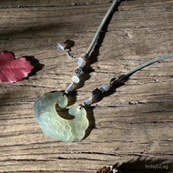 Xiuyu Xiangyun Lock Ruyi Peace Lock New Chinese Style Internet Celebrity Pendant Necklace Natural Pe